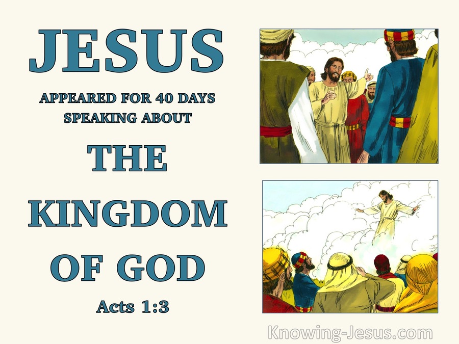 Acts 1:3 Jesus Presented Himself With Many Convincing Proofs (beige)